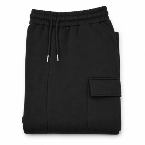 SHEIN Women’s Black Cargo Jogger Trousers – Size L / UK 12
