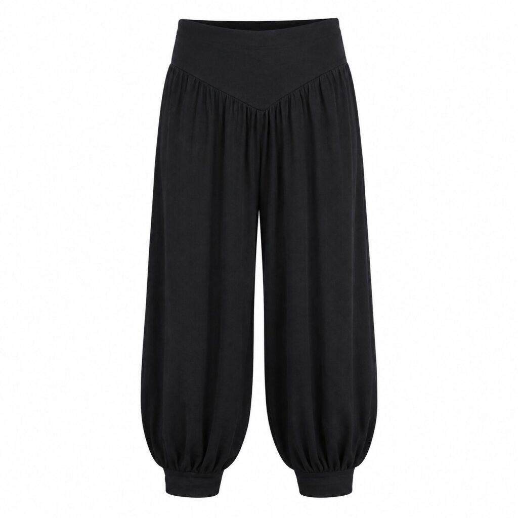 SHEIN Curve Women’s Black Harem Trousers – 3XL Plus Size