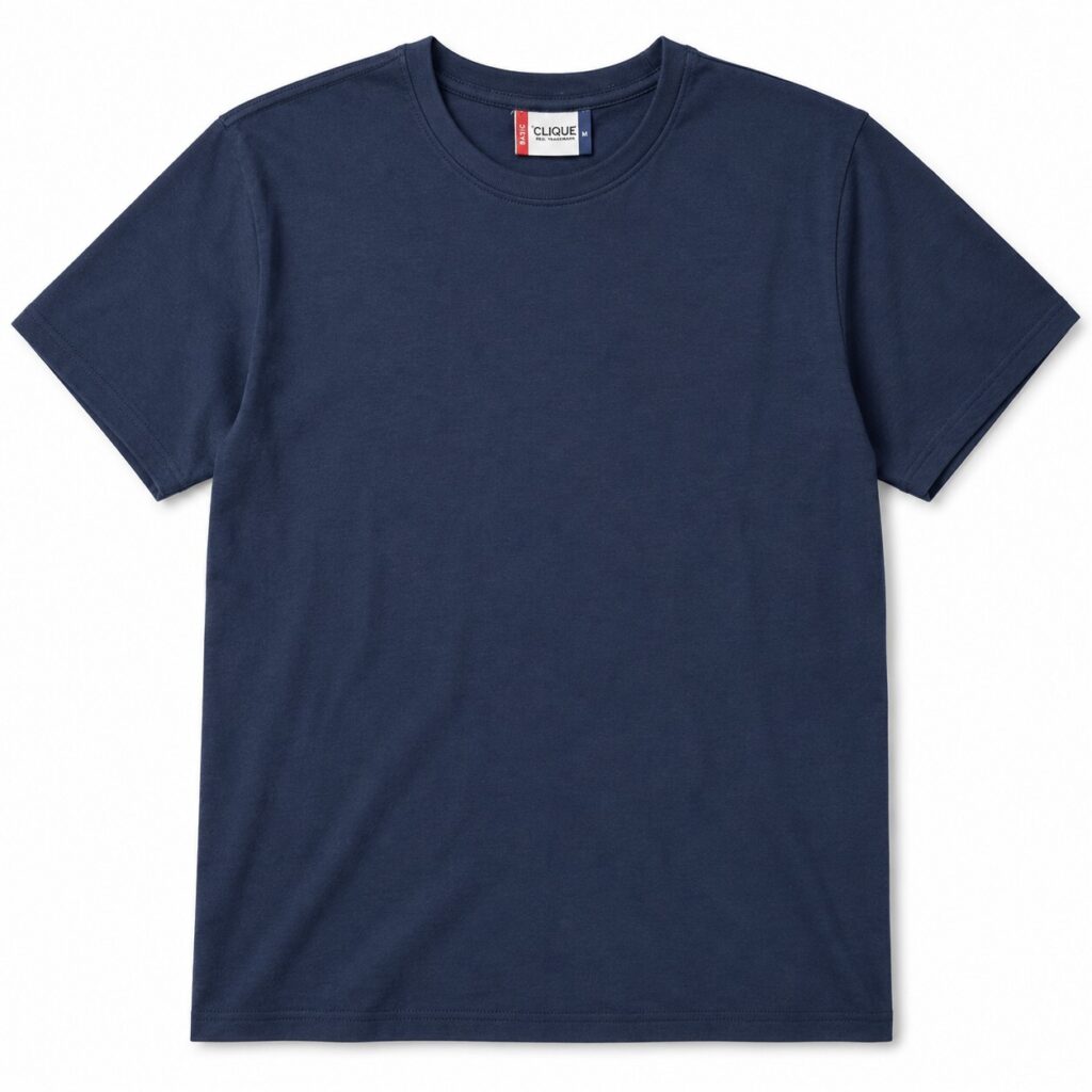 Men's Clique Basic Navy Blue T Shirt, Size M