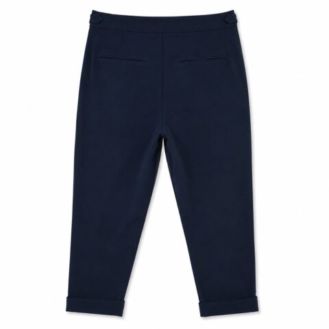 Women's Navy Trousers, Size M