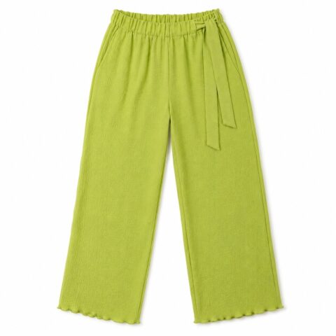 SHEIN Women's Lime Green Wide Leg Trousers – Size XS / EU 34