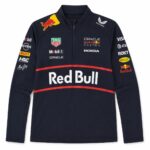 NWT Castore Red Bull Racing F1 Midlayer 1/4 Zip Navy M All Sponsors Logos — 3 of 5