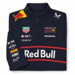 NWT Castore Red Bull Racing F1 Midlayer 1/4 Zip Navy M All Sponsors Logos — 4 of 5
