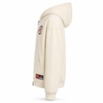 Nike Air Jordan Flight Club Full Zip Hoodie Mens M Cream White — 3 of 5