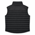 Delta Plus Men's Padded Gilet Black Grey Camo Workwear Bodywarmer Vest Size M — 5 of 5