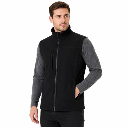 Regatta Professional Softshell Gilet Mens M Black Bodywarmer Zip Vest Workwear