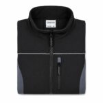Panacea Working Solutions Softshell Gilet Mens M Black Grey Reflective Work Vest — 3 of 5