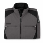 Mascot Workwear Softshell Jacket Mens Small Grey Black Full Zip — 3 of 5