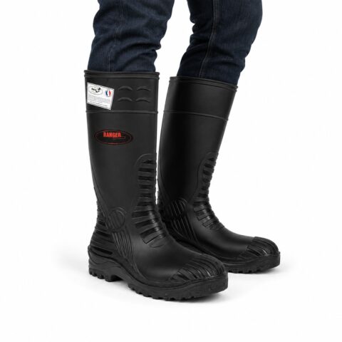 Men's Ranger S5 Safety Work Boots Black, Size 11