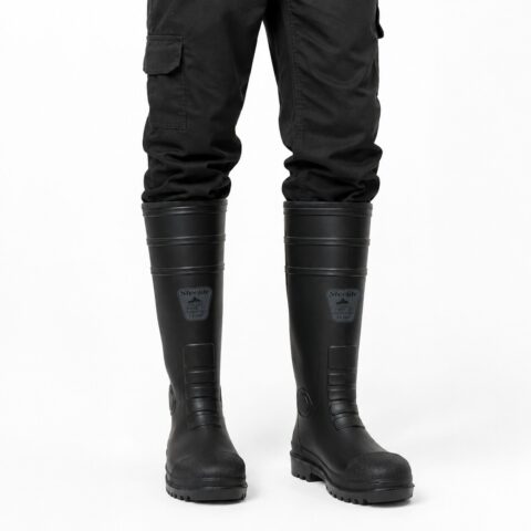 Steelite FW95 S5 Safety Work Boots – Black,Size 8