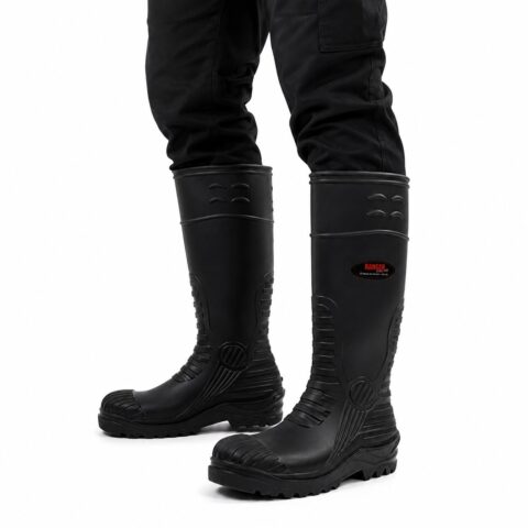 Women's Safety Work Boots, Size 5