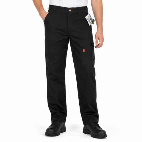 Mascot Grafton Work Trousers X7C52 Black Cargo Pants 36.5" 30"