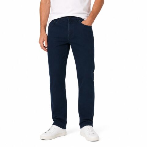 M&S Mens Straight Fit Jeans 36W 29L Dark Blue Navy Denim 5 Pocket Trousers