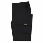 Halo Mens Black Cargo Work Trousers 38W 33L Multi Pocket Workwear Combat Pants — 5 of 5