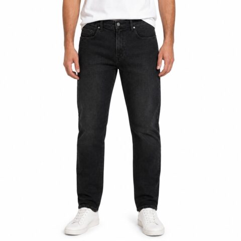 Buffalo David Bitton Jack Mens Black Jeans 38W 32L Slim Straight Stretch