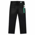 Buffalo David Bitton Jack Mens Black Jeans 38W 32L Slim Straight Stretch — 5 of 5