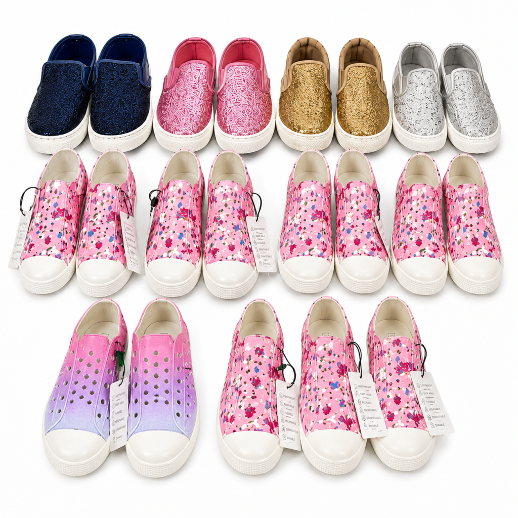 25 Pair Ladies' & Children's Footwear Warehouse Lot — 2 of 3