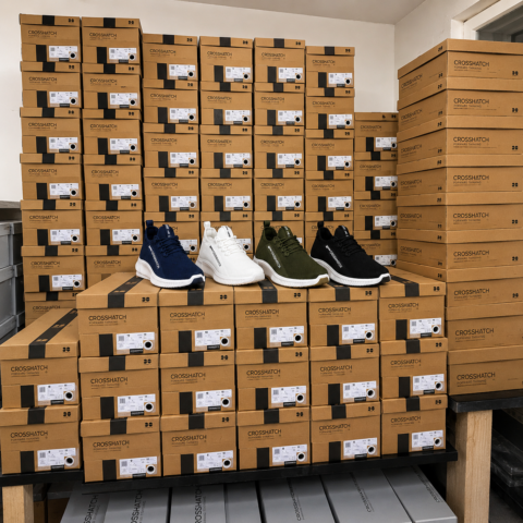Crosshatch Mens Trainers — 100 Pair Warehouse Lot (UK 7–12)