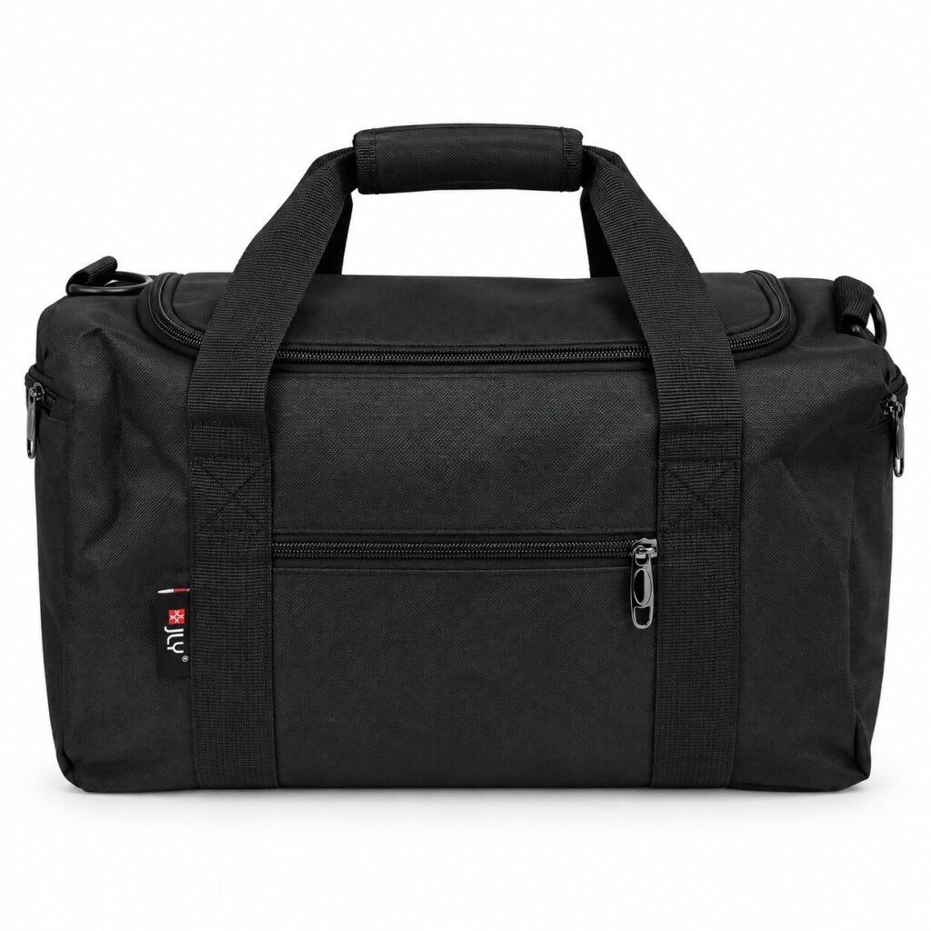 JLY Black Travel Holdall / Duffle Bag – 16" – New with Tags — 2 of 5