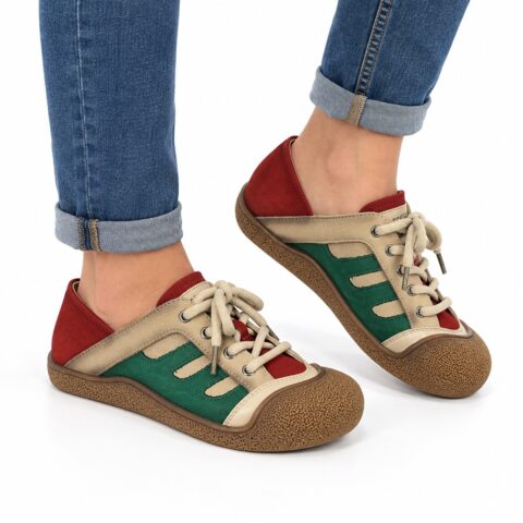 Women's Sneakers Multicolor Casual Shoes, Size 5